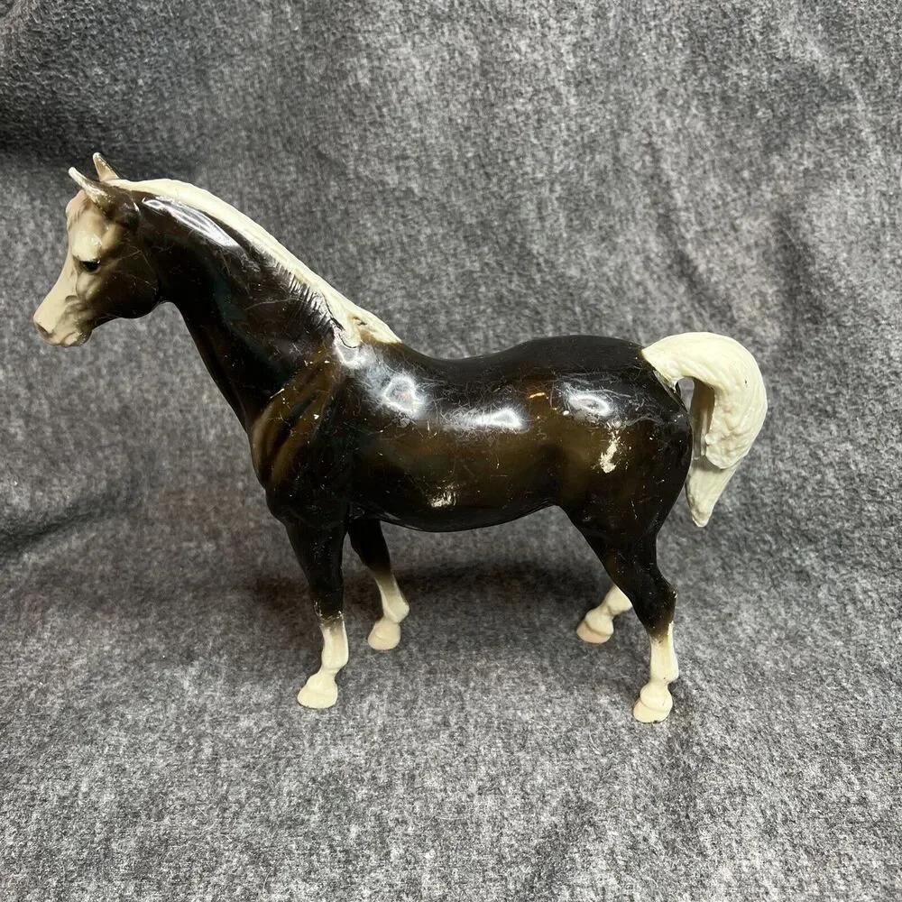 Vintage Breyer Horse #202 Dickory Glossy Charcoal Family Arabian Mare 1961-1968